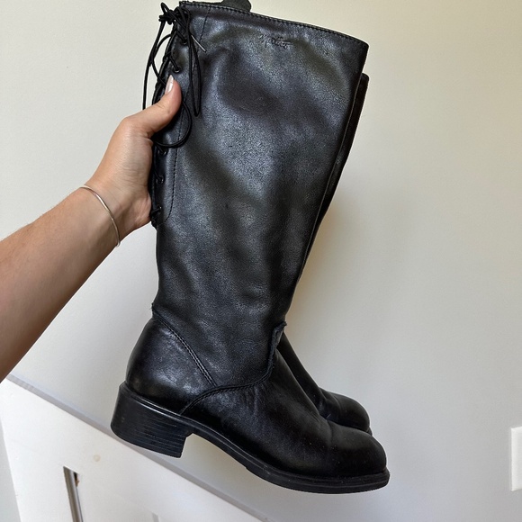 Martino Emelyne Boots in Black Leather - Picture 3 of 10